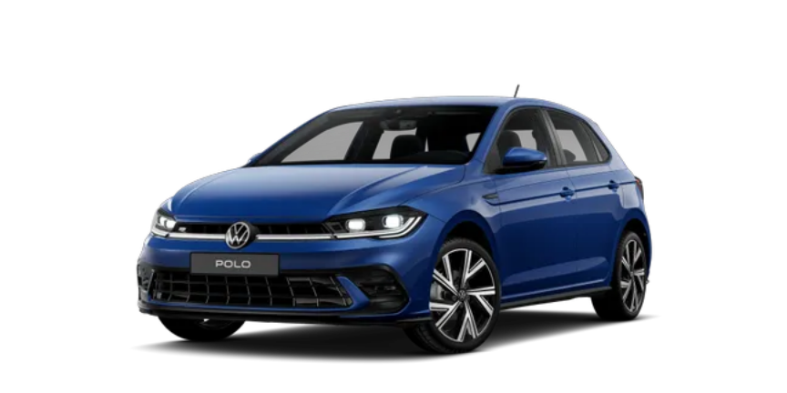 Gamme Volkswagen Polo série R-Line couleur : bleu