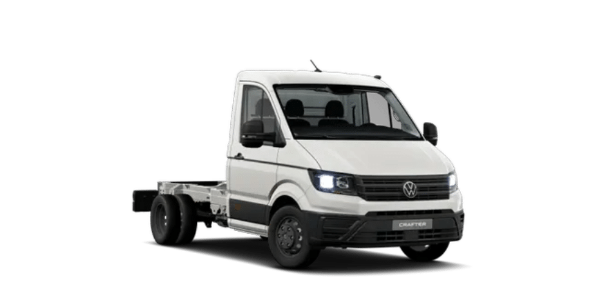 Crafter Châssis simple ou double cabine Volkswagen véhicules utilitaires pour les professionnels
